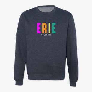 Erie Colorado Color Pop Crewneck Sweatshirt