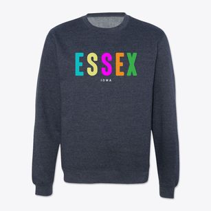 Essex Iowa Color Pop Crewneck Sweatshirt