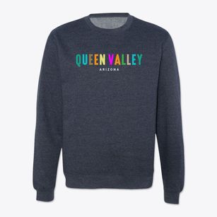 Queen Valley Arizona Color Pop Crewneck Sweatshirt
