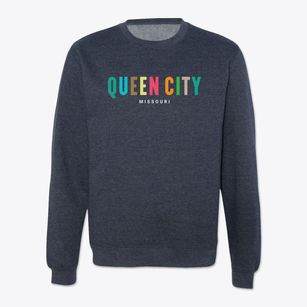 Queen City Missouri Color Pop Crewneck Sweatshirt