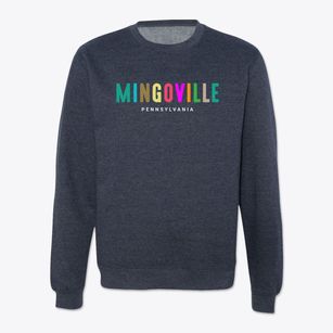 Mingoville Pennsylvania Color Pop Crewneck Sweatshirt