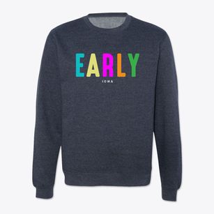 Early Iowa Color Pop Crewneck Sweatshirt