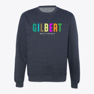 Gilbert West Virginia Color Pop Crewneck Sweatshirt