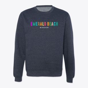Emerald Beach Missouri Color Pop Crewneck Sweatshirt