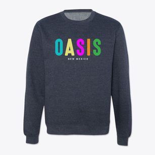 Oasis New Mexico Color Pop Crewneck Sweatshirt