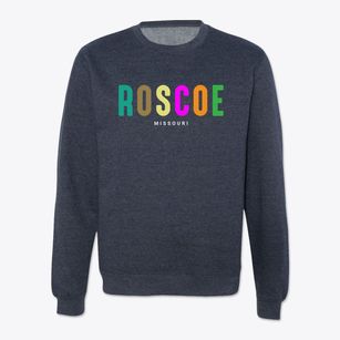 Roscoe Missouri Color Pop Crewneck Sweatshirt