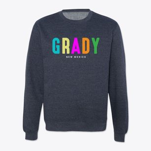 Grady New Mexico Color Pop Crewneck Sweatshirt