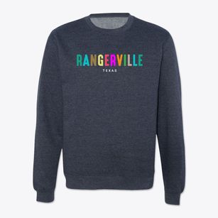 Rangerville Texas Color Pop Crewneck Sweatshirt