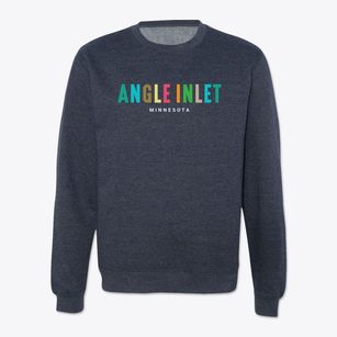 Angle Inlet Minnesota Color Pop Crewneck Sweatshirt