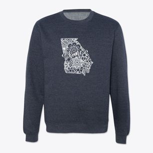  Georgia Mandala Crewneck Sweatshirt