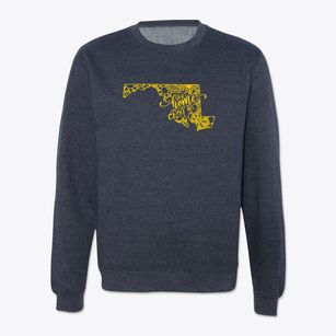  Maryland Mandala Crewneck Sweatshirt