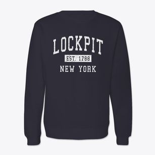 Lockpit New York Classic Established Crewneck Sweatshirt