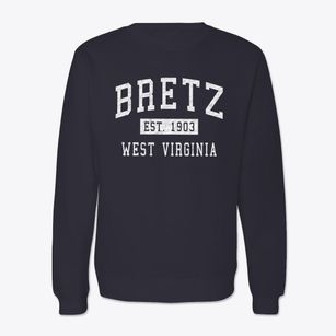 Bretz West Virginia Classic Established Crewneck Sweatshirt