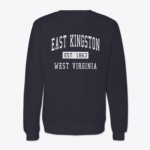 East Kingston West Virginia Classic Established Crewneck Sweatshirt