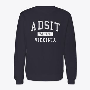 Adsit Virginia Classic Established Crewneck Sweatshirt