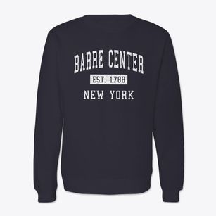 Barre Center New York Classic Established Crewneck Sweatshirt