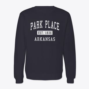 Park Place Arkansas Classic Established Crewneck Sweatshirt