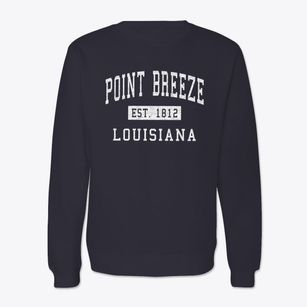 Point Breeze Louisiana Classic Established Crewneck Sweatshirt