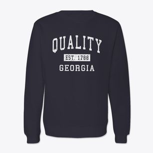 Quality Georgia Classic Established Crewneck Sweatshirt