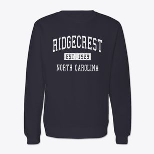 Ridgecrest North Carolina Classic Established Crewneck Sweatshirt
