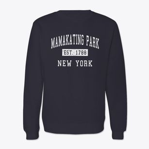 Mamakating Park New York Classic Established Crewneck Sweatshirt