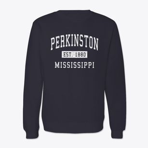 Perkinston Mississippi Classic Established Crewneck Sweatshirt