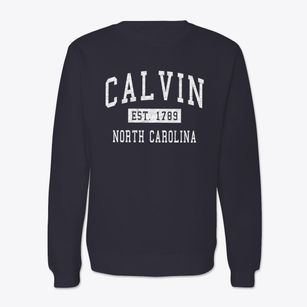 Calvin North Carolina Classic Established Crewneck Sweatshirt
