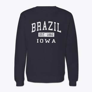 Brazil Iowa Classic Established Crewneck Sweatshirt
