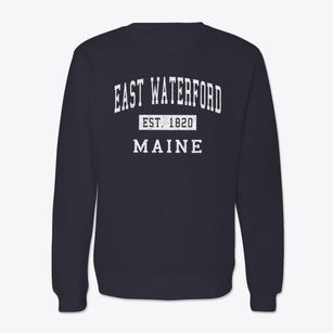East Waterford Maine Classic Established Crewneck Sweatshirt