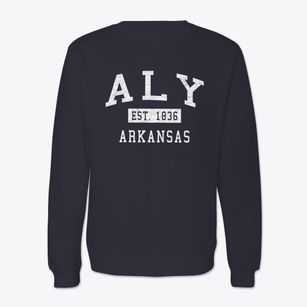 Aly Arkansas Classic Established Crewneck Sweatshirt