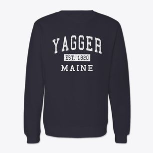 Yagger Maine Classic Established Crewneck Sweatshirt