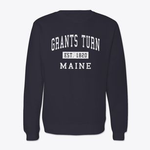 Grants Turn Maine Classic Established Crewneck Sweatshirt