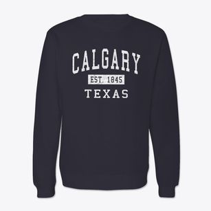 Calgary Texas Classic Established Crewneck Sweatshirt