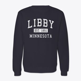 Libby Minnesota Classic Established Crewneck Sweatshirt