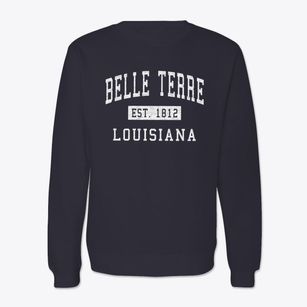 Belle Terre Louisiana Classic Established Crewneck Sweatshirt