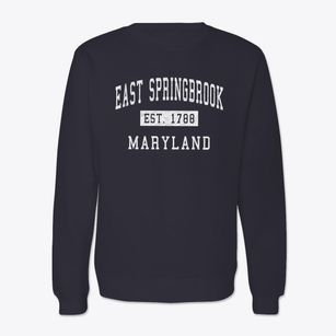 East Springbrook Maryland Classic Established Crewneck Sweatshirt