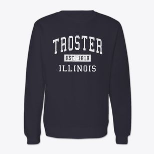Troster Illinois Classic Established Crewneck Sweatshirt