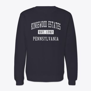 Kingswood Estates Pennsylvania Classic Established Crewneck Sweatshirt