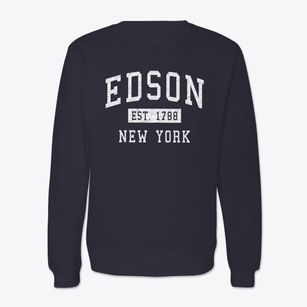 Edson New York Classic Established Crewneck Sweatshirt