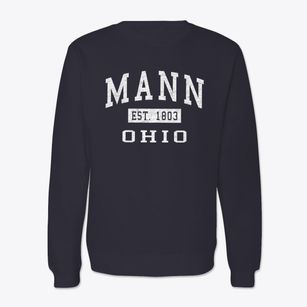 Mann Ohio Classic Established Crewneck Sweatshirt