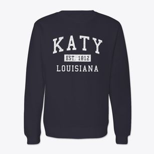 Katy Louisiana Classic Established Crewneck Sweatshirt