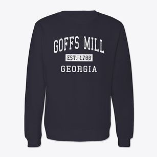 Goffs Mill Georgia Classic Established Crewneck Sweatshirt