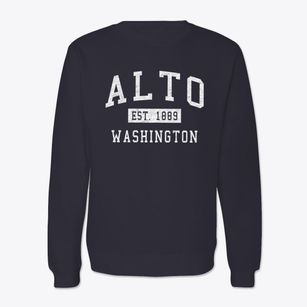 Alto Washington Classic Established Crewneck Sweatshirt