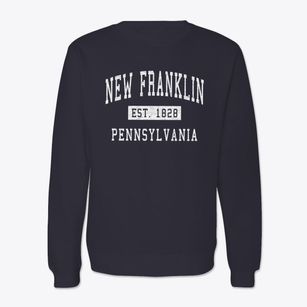 New Franklin Pennsylvania Classic Established Crewneck Sweatshirt