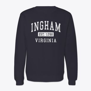 Ingham Virginia Classic Established Crewneck Sweatshirt