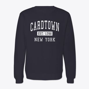 Cardtown New York Classic Established Crewneck Sweatshirt
