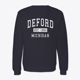 Deford Michigan Classic Established Crewneck Sweatshirt
