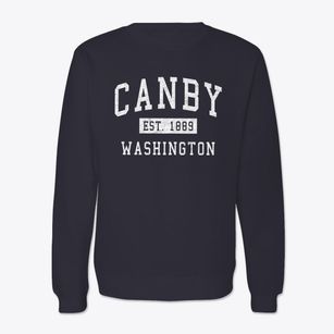 Canby Washington Classic Established Crewneck Sweatshirt
