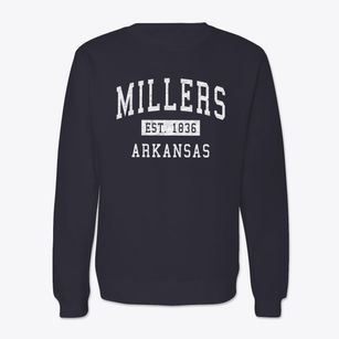 Millers Arkansas Classic Established Crewneck Sweatshirt