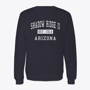 Shadow Ridge Ii Arizona Classic Established Crewneck Sweatshirt